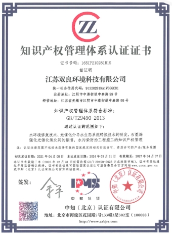 簡訊｜雙良環(huán)境知識(shí)產(chǎn)權(quán)管理體系再認(rèn)證順利通過！